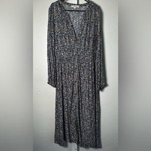 🆕 LOFT • Button Up Maxi Dress